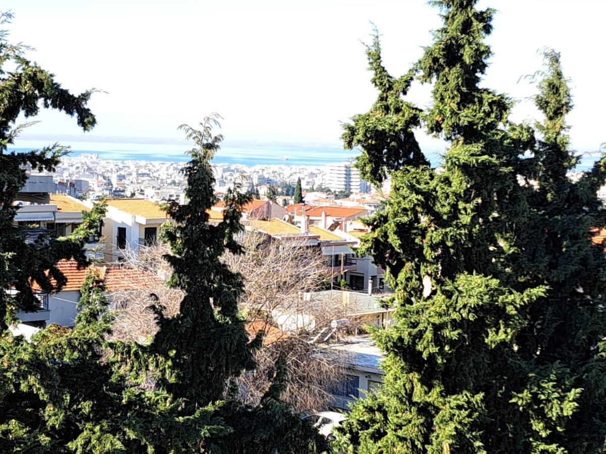 Όμορφο Διαμέρισμα- Σοφίτα Με Υπέροχη Θεα Tessalónica Exterior foto